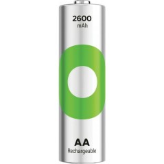 GP Recyko AA-battery 2600mAh - Powerful, Eco-Friendly Rechargeable Energy Solution